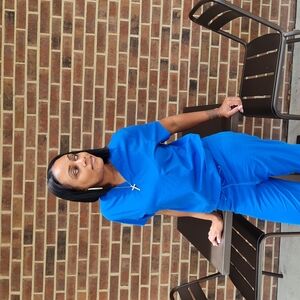 Blue Women's Jumpsuit